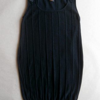 M . Ben Sherman . černé šaty s jemnými stříbrnými třpytkami