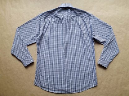 L . Ben Sherman . modro-bílá gingham košile