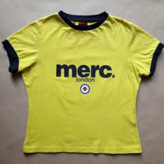 S . Merc . černo-žluté tričko s terčem