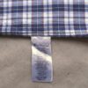 S . Ben Sherman . fialovo-vínová kostkovaná košile