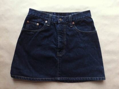 S /M. Levi’s . krátká tmavě modrá džínová sukně