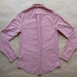 S . Farah . červeno-krémová kostkovaná gingham košile