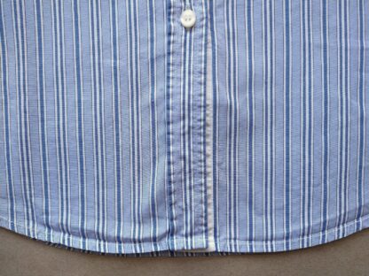 S . Fred Perry . dámská modro-bílá pruhovaná košile