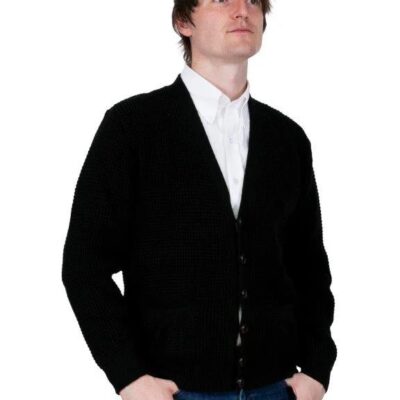 Relco London . černý cardigan