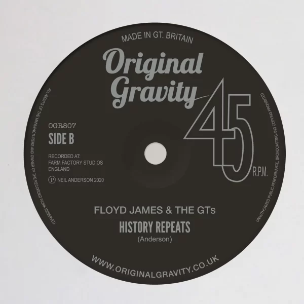 Floyd James & The GTs . A Weight (Hanging Over Me) - Image 3